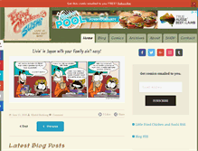 Tablet Screenshot of friedchickenandsushi.com